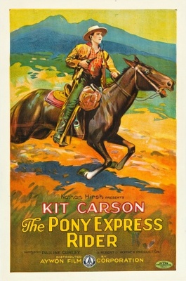 unknown Pony Express Rider movie poster