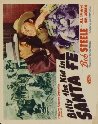unknown Billy the Kid in Santa Fe movie poster