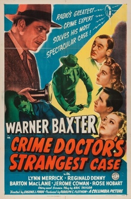 unknown Crime Doctor's Strangest Case movie poster