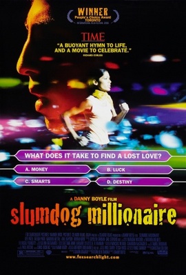 unknown Slumdog Millionaire movie poster
