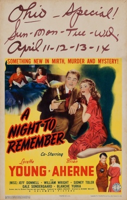 unknown A Night to Remember movie poster