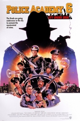 unknown Police Academy 6: City Under Siege movie poster