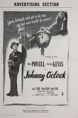 unknown Johnny O'Clock movie poster