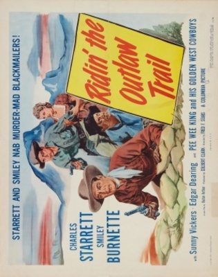 unknown Ridin' the Outlaw Trail movie poster
