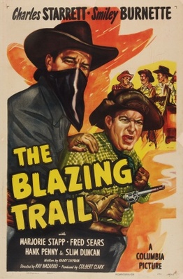 unknown The Blazing Trail movie poster