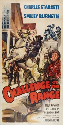 unknown Challenge of the Range movie poster