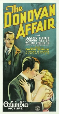 unknown The Donovan Affair movie poster