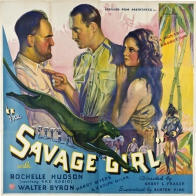 unknown The Savage Girl movie poster