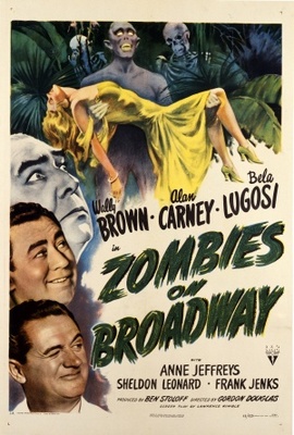 unknown Zombies on Broadway movie poster