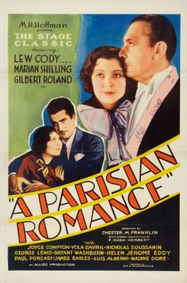 unknown A Parisian Romance movie poster