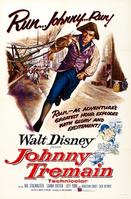 unknown Johnny Tremain movie poster