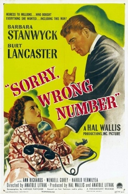 unknown Sorry, Wrong Number movie poster