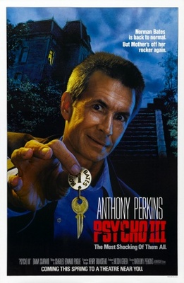 unknown Psycho III movie poster