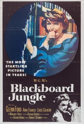 unknown Blackboard Jungle movie poster