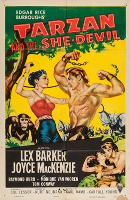unknown Tarzan and the She-Devil movie poster