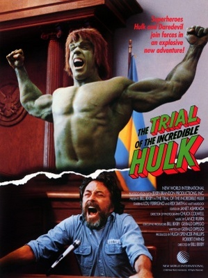 unknown The Trial of the Incredible Hulk movie poster