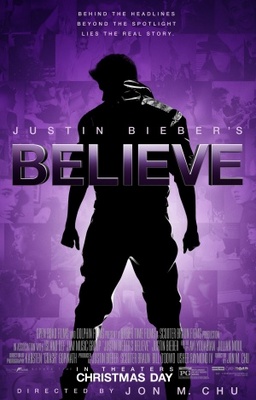 unknown Justin Bieber's Believe movie poster