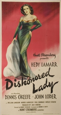 unknown Dishonored Lady movie poster