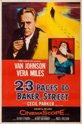 unknown 23 Paces to Baker Street movie poster