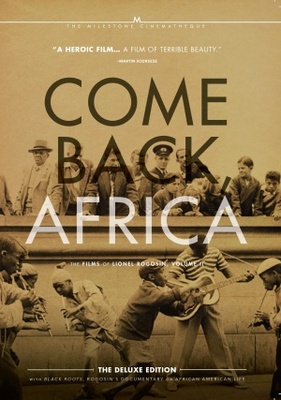 unknown Come Back, Africa movie poster