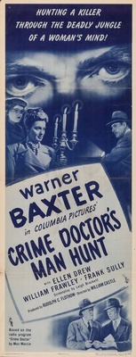 unknown Crime Doctor's Man Hunt movie poster