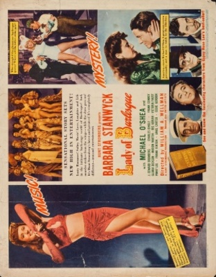 unknown Lady of Burlesque movie poster