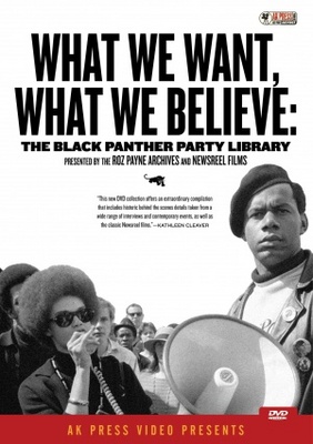 unknown What We Want, What We Believe: The Black Panther Party Library movie poster