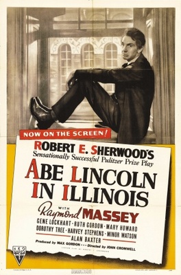 unknown Abe Lincoln in Illinois movie poster