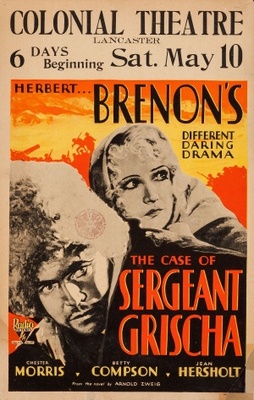 unknown The Case of Sergeant Grischa movie poster