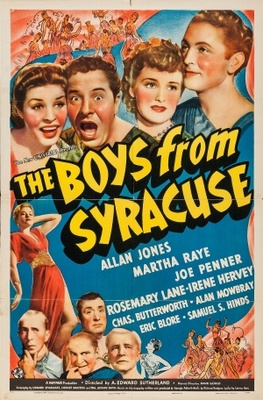 unknown The Boys from Syracuse movie poster
