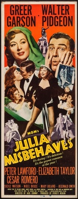 unknown Julia Misbehaves movie poster
