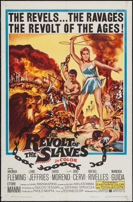 unknown Rivolta degli schiavi, La movie poster