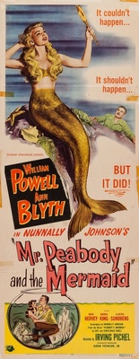 unknown Mr. Peabody and the Mermaid movie poster