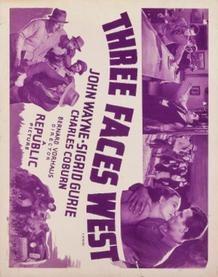 unknown Three Faces West movie poster
