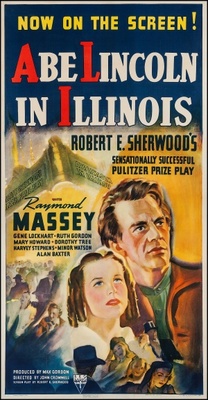 unknown Abe Lincoln in Illinois movie poster