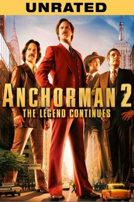 unknown Anchorman 2: The Legend Continues movie poster
