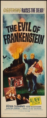 unknown The Evil of Frankenstein movie poster