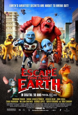 unknown Escape from Planet Earth movie poster