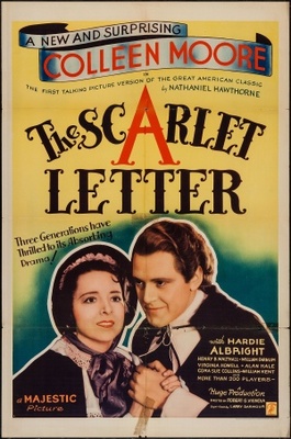 unknown The Scarlet Letter movie poster