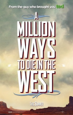 unknown A Million Ways to Die in the West movie poster