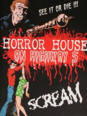 unknown Horror House on Highway Five movie poster