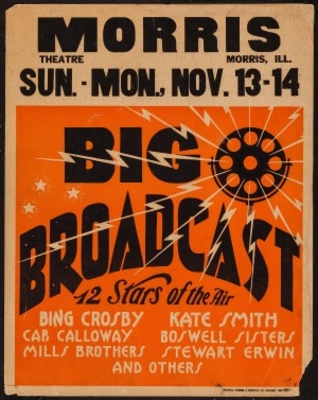 unknown The Big Broadcast movie poster