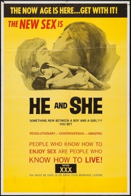 unknown He and She movie poster