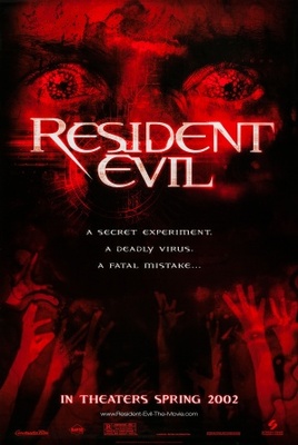 unknown Resident Evil movie poster