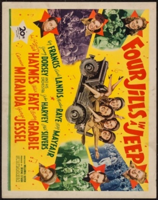 unknown Four Jills in a Jeep movie poster