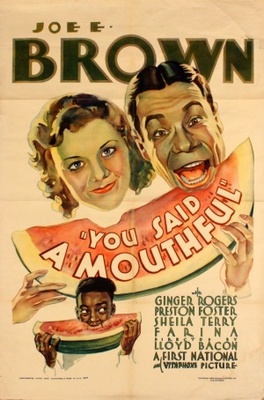 unknown You Said a Mouthful movie poster