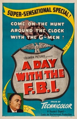 unknown A Day with the F.B.I. movie poster