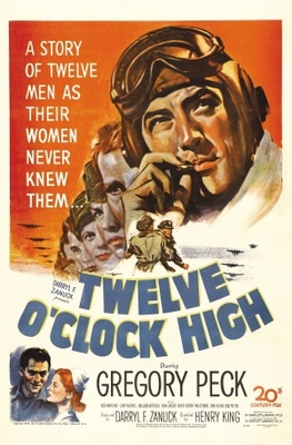 unknown Twelve O'Clock High movie poster