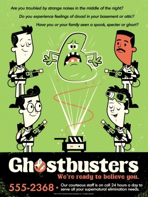 unknown Ghost Busters movie poster