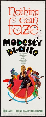 unknown Modesty Blaise movie poster